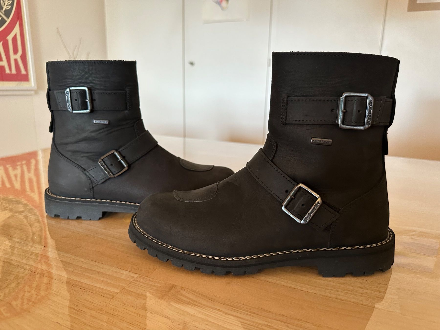 Scarpe da uomo: Bottes de moto Stylmartin Legend Mid WP – Nuovo (secondo la descrizione) da La Neuveville venduto da flodocha 2