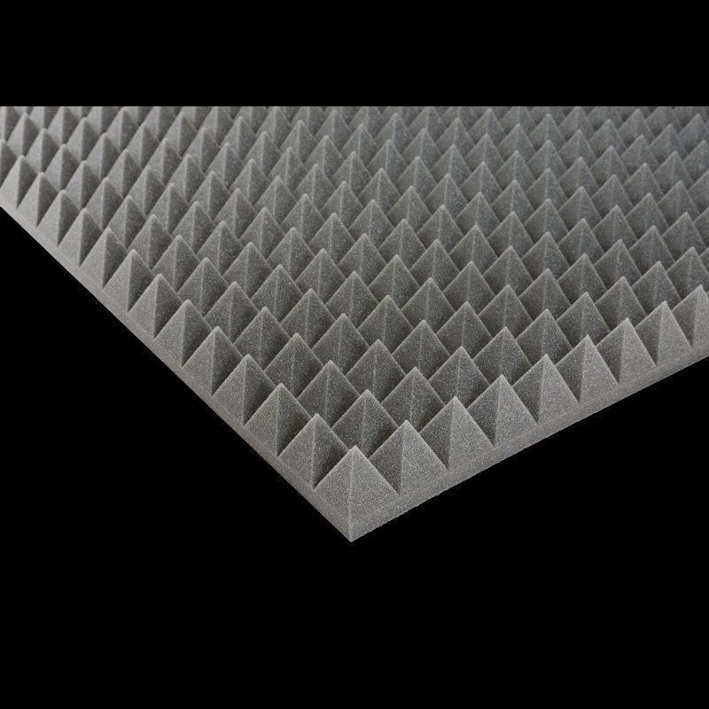 Altri accessori: 2 Stück Pyramidenschaumstoff PU 70 mm anthrazit – Nuovo e nell'imballaggio originale da Pfyn venduto da TopPlastGmbH