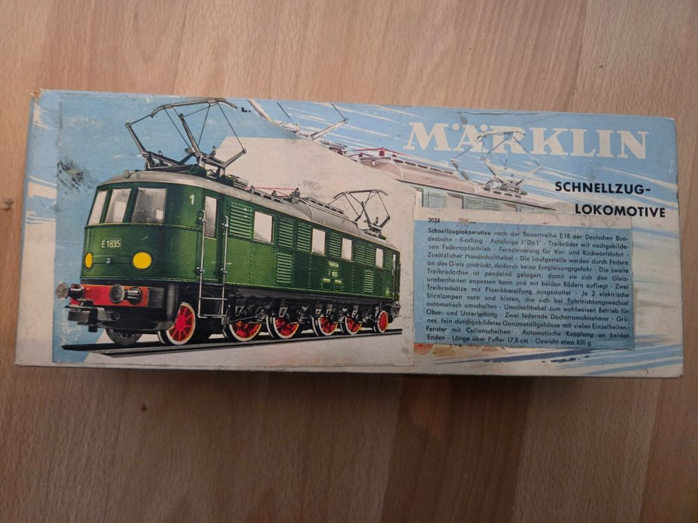 Märklin H0 3023 ,BR E 1835 blau (Gebraucht) in Allschwil für CHF 66 ...