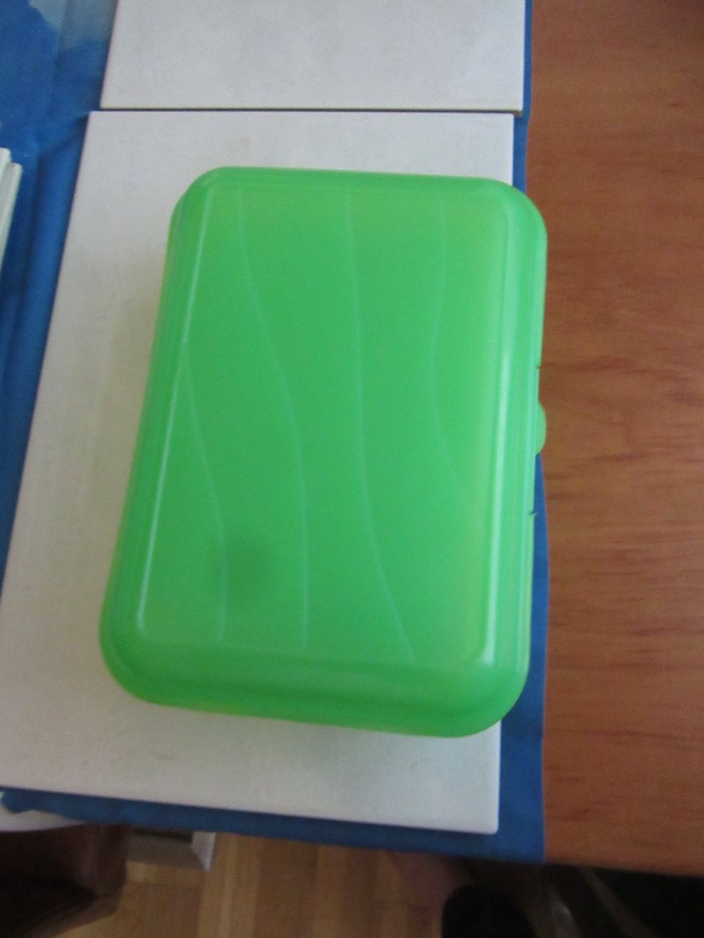 Contenitori & Simili: Lunchbox, eine grosse und eine kleine Box, grün, Plastik – Nuovo (secondo la descrizione) da Wattwil venduto da wampi 1