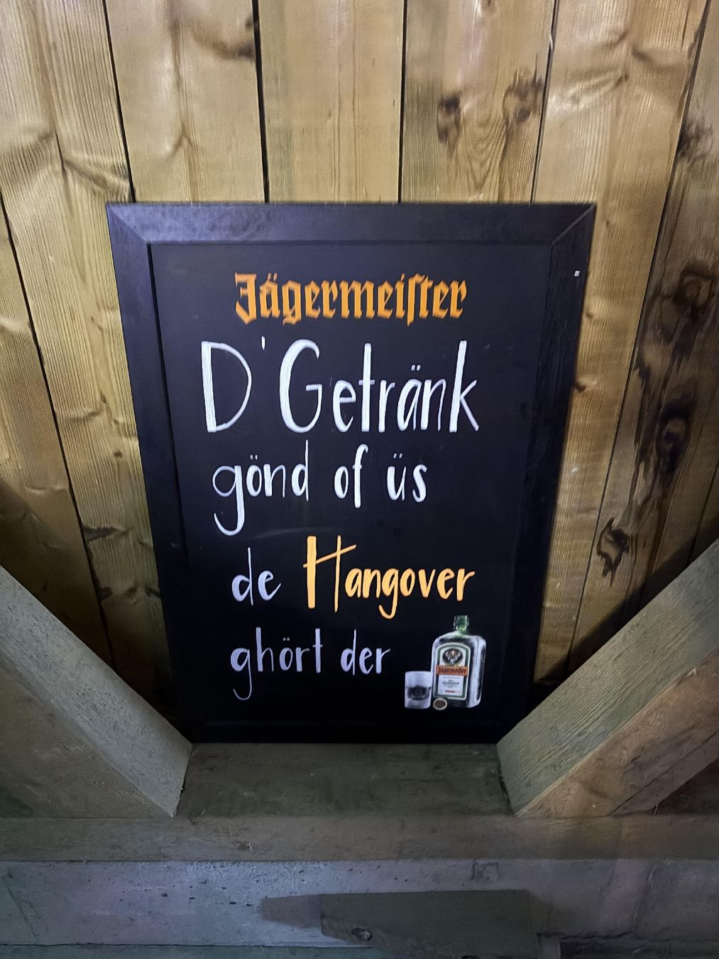 Insegne: Jägermeister Deko-Schild Bar – Usato da Roggliswil venduto da Bluro90