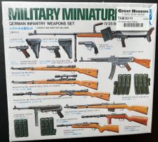 1/35  German Infantry Weapons Set  WW II