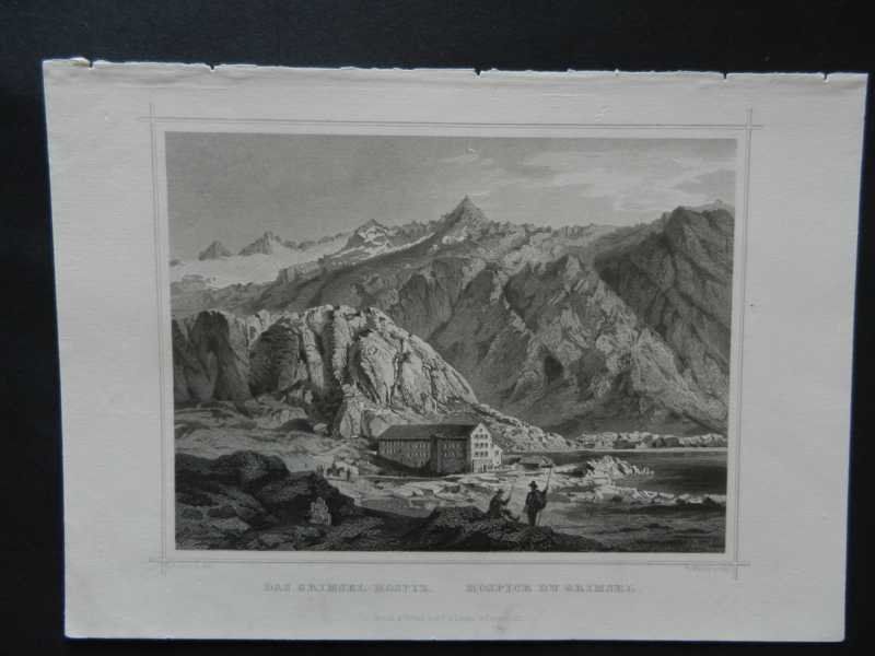 Stiche: Grimsel Hospiz – Gebraucht aus Risch von Rischli15