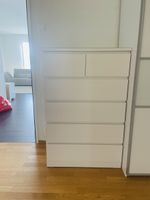 Kommode weiss mit 6 Schubladen guter Zustand stabil