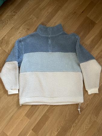 Quarter Zip Pulli, Faserpelz, Grösse L, Top Zustand!