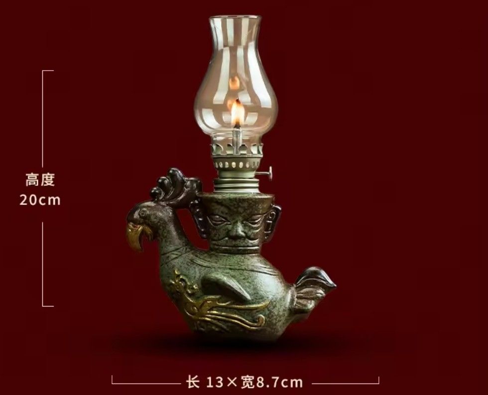 Lampade: Lampe a petrole en ceramic – Nuovo e nell'imballaggio originale da Vernier venduto da 19pigments 5