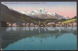 St. Moritz-Bad    Stempel:  Amtlich  Stadtkrankenhaus CHUR