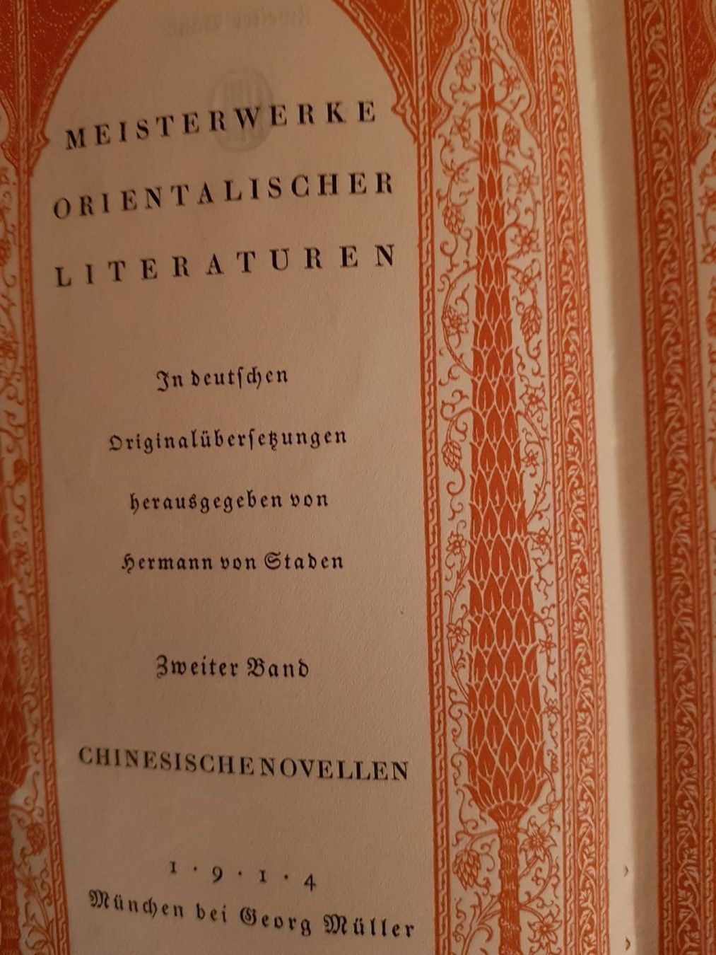 Libri: CHINESISCHE  NOVELLEN.. – Usato da zürich venduto da gabab 2