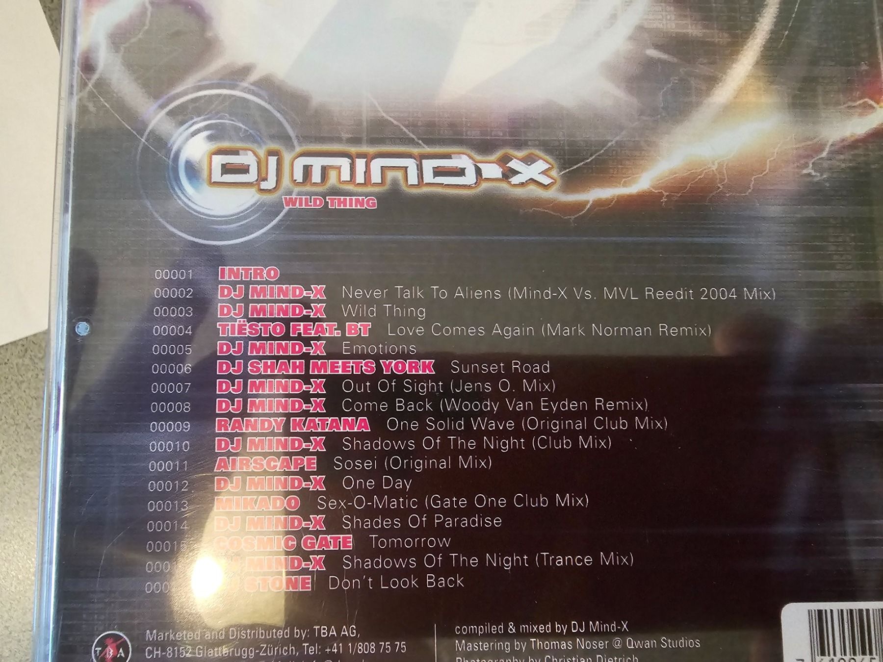 CD: DJ MInd-X-Wild thing/streetparade/hits – Usato da Bremgarten AG venduto da musiccollector 1