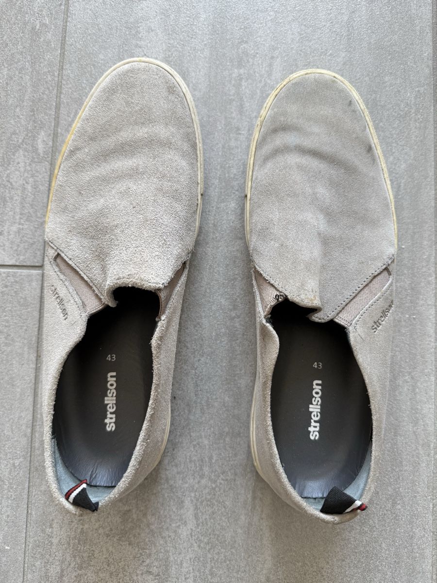 Strellson Herrenschuhe: Herren Schuhe Strellson Grau Grösse 43 – Gebraucht aus Luzern von Heliconius 1