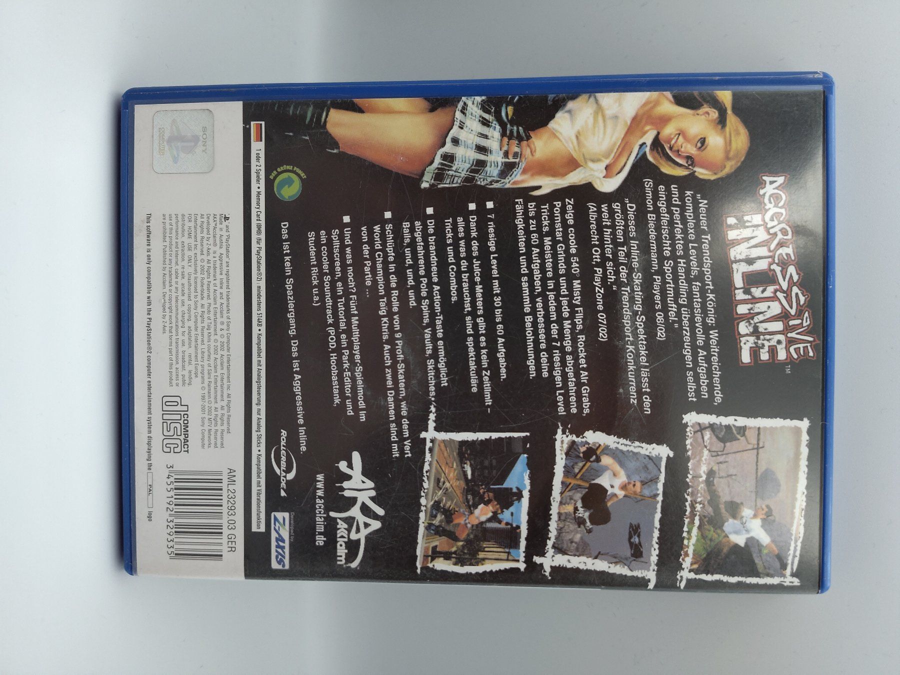 Sony Giochi: Aggressive Inline (Playstation 2 / PS2) – Usato da Kloten venduto da SuperRetroPixels 3