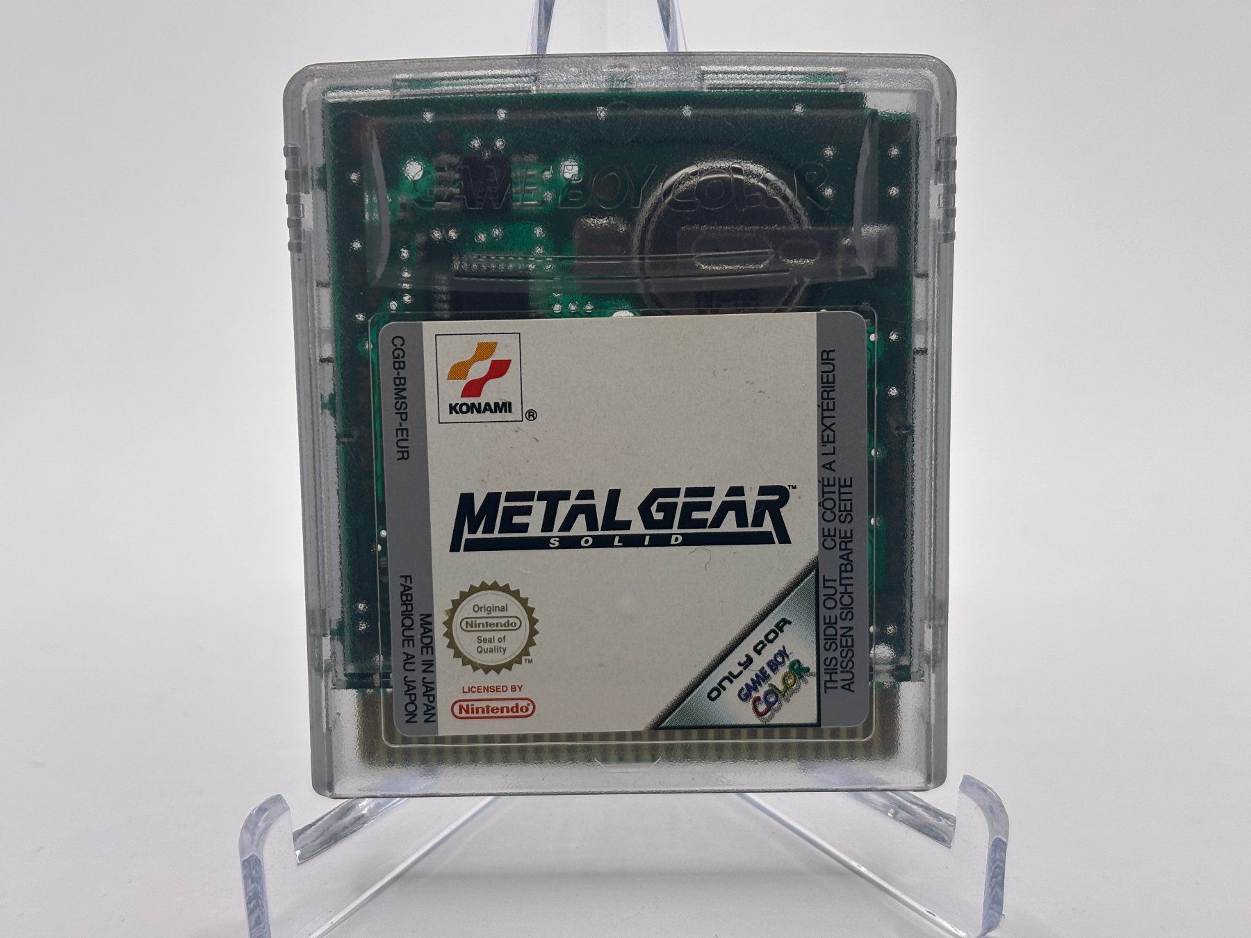 Giochi: GBC - Metal Gear Solid – Usato da Allschwil venduto da Bullach