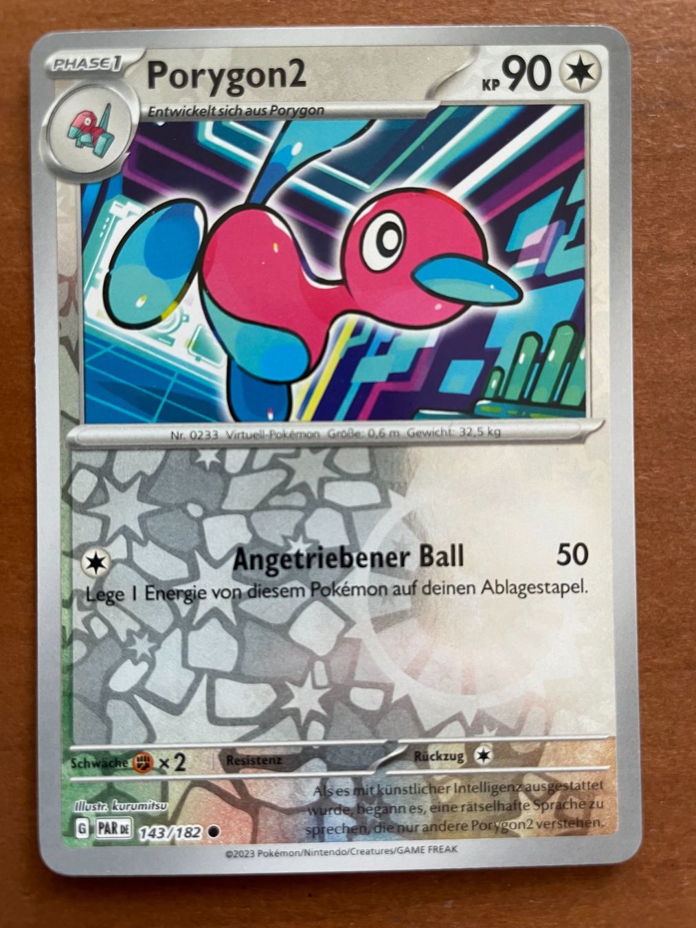 Pokémon Carte collezionabili: Pokemon Porygon2 Reverse (Versand gratis) – Nuovo (secondo la descrizione) da Chur venduto da Angerson