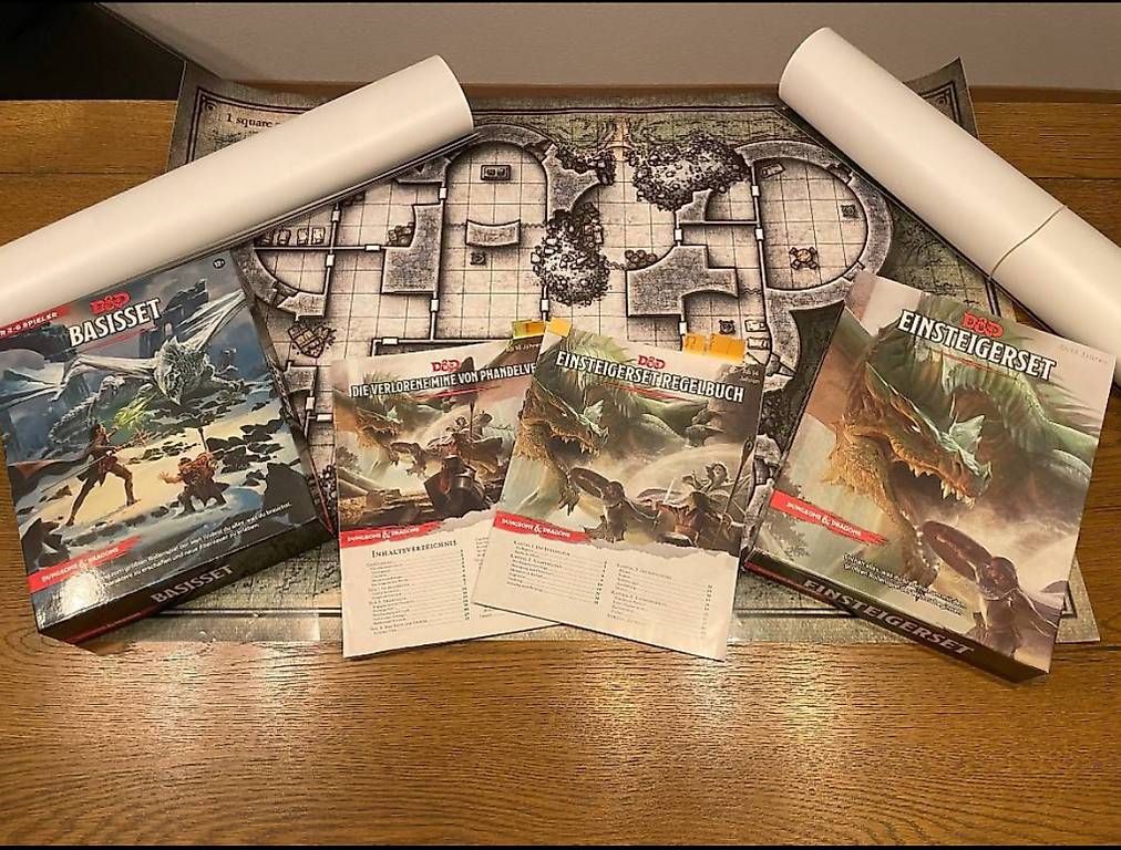 DnD ROG Starterset inkl. Erweiterungen und Map (Gebraucht) in St ...