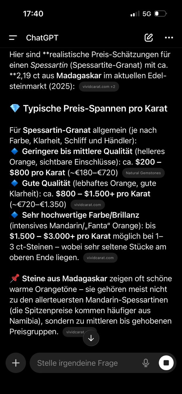 Pietre preziose: Edelsteine (Farbsteine) – Nuovo (secondo la descrizione) da Frauenfeld venduto da Fubech 7