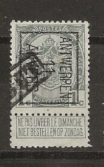Alle Briefmarken: Préoblitéré Anvers 1911 – Gebraucht aus Sion von PierreP01