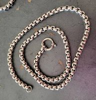 Edelstahl Armband & Kette, kaum getragen, Rhomberg, neu 253