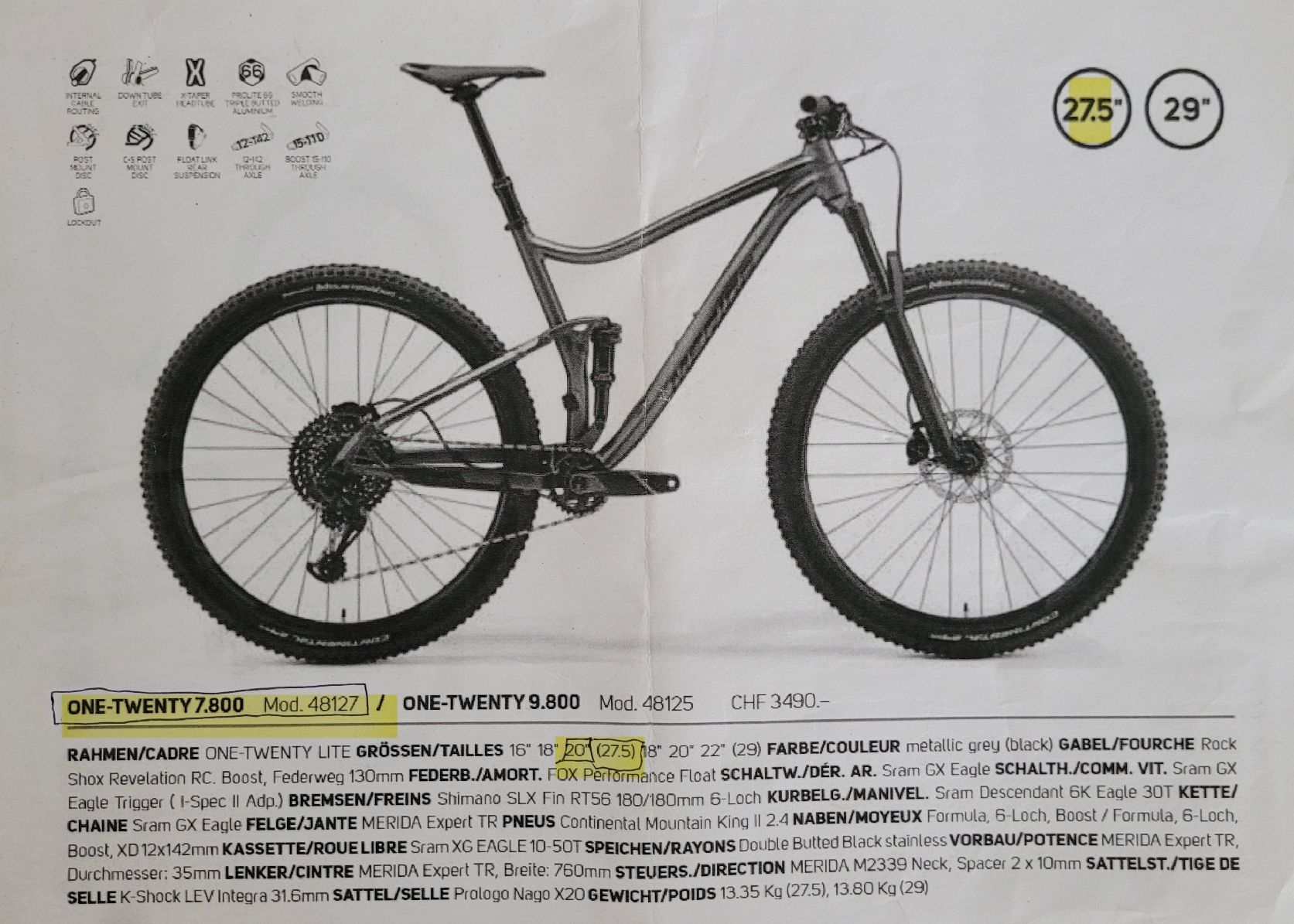 pegasus fahrrad premio EVO 10 Lite grau | 800WH | E-Bike Damen Trekking | 2026 Aldi Wheeled Backpack Adventuridge 65er Stulpe:ohne Stulpe