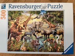 Puzzle 500 von Ravensburg, neuwertig
