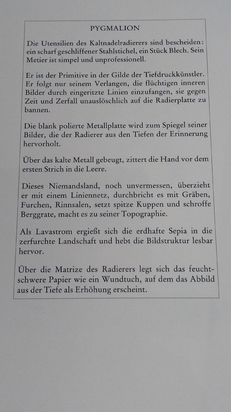Libri: Kunstmappe Pygmalion Jürgen Brodwolf – Usato da Zürich venduto da Top-Deal-Schweiz 2