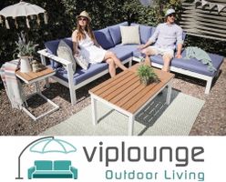 MEGA DEAL  | Alu Gartenlounge Vivienne Weiss