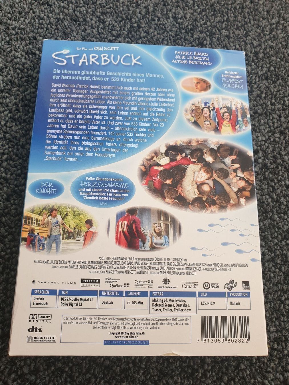 Tutti i DVDs: STARBUCK (4175) – Usato da Ruswil venduto da Ruck.Zuck. 1
