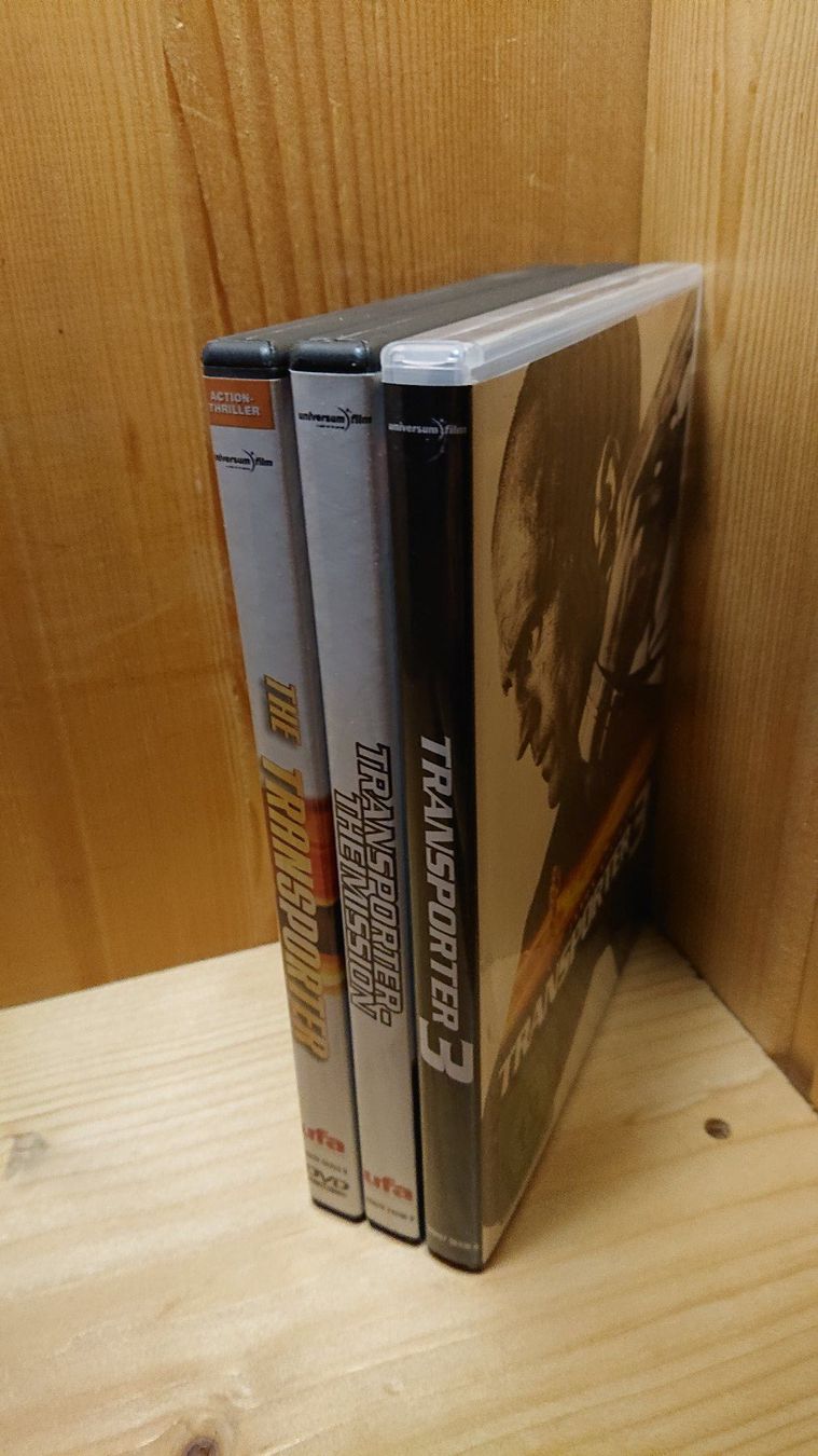 Tutti i DVDs: TRANSPORTER 1 bis 3 auf DVD – Usato da Wilderswil venduto da Exebub 7