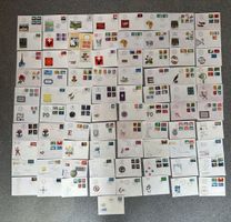 Schweiz - 81 FDC und Sonderbriefe schöner Posten, top Erhalt