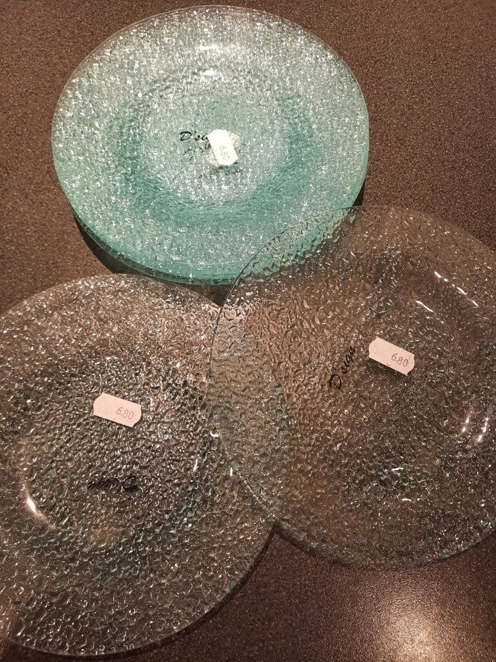 Teller: Glasteller / Glasschale – Neu (gemäss Beschreibung) aus Oberönz von oen_2ymk