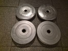 Hantelscheiben 4x5KG gebraucht guter Zustand
