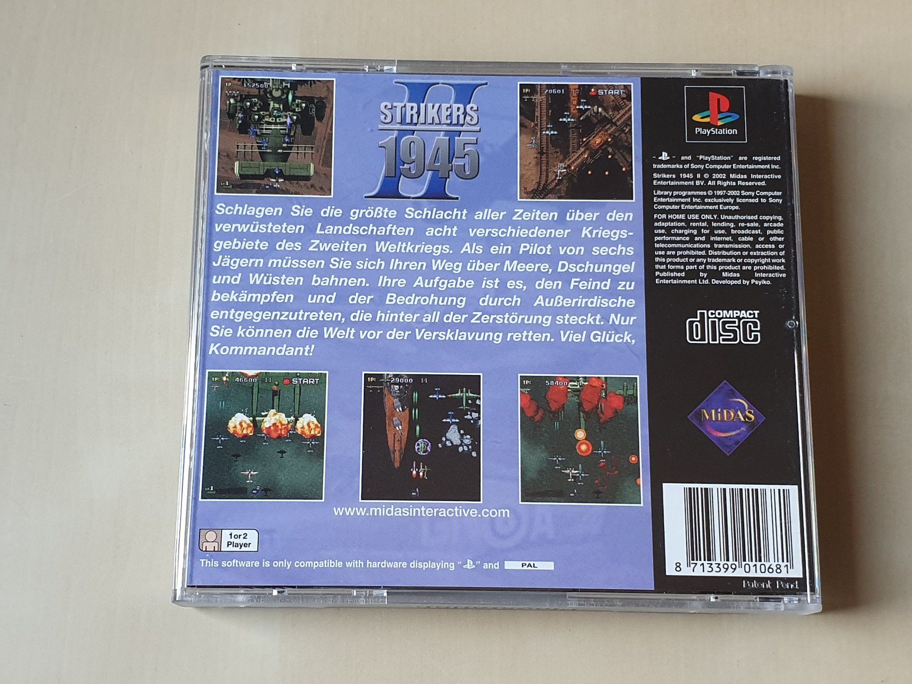 Sony Giochi: Strikers 1945 II – Usato da Stansstad venduto da collectorsshop 1
