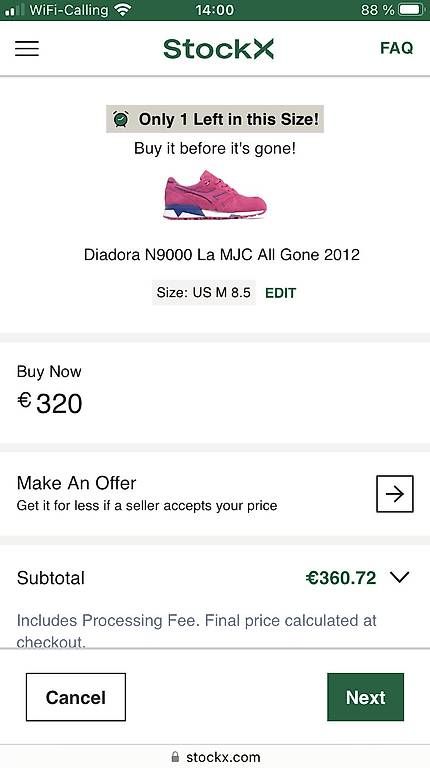 Scarpe da uomo: Diadora All Gone 2012 UK9.5 – Usato da Wilen b. Wollerau venduto da romanwaser 3