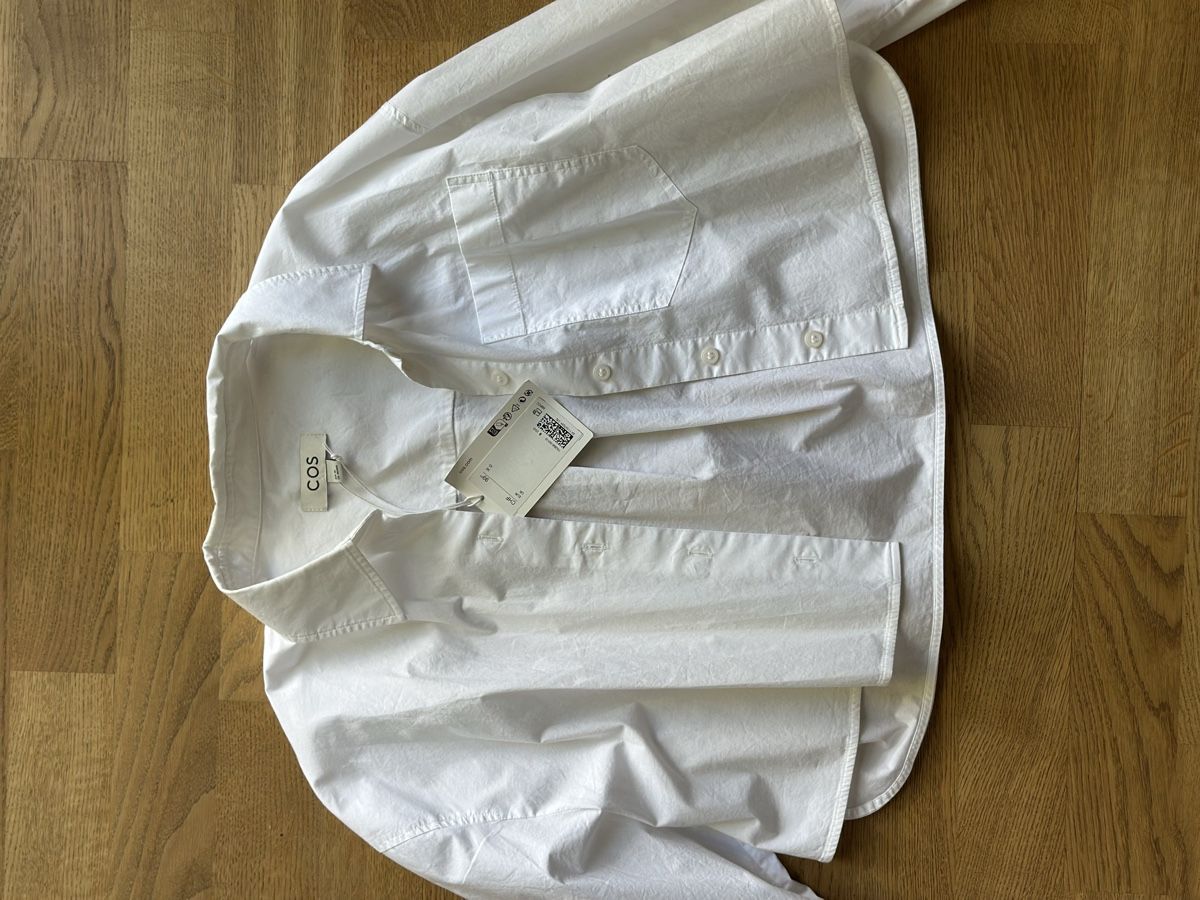 Cos Blusen: COS Crop Hemd - weiss  – Neu und originalverpackt aus Basel von SFatma2026 7