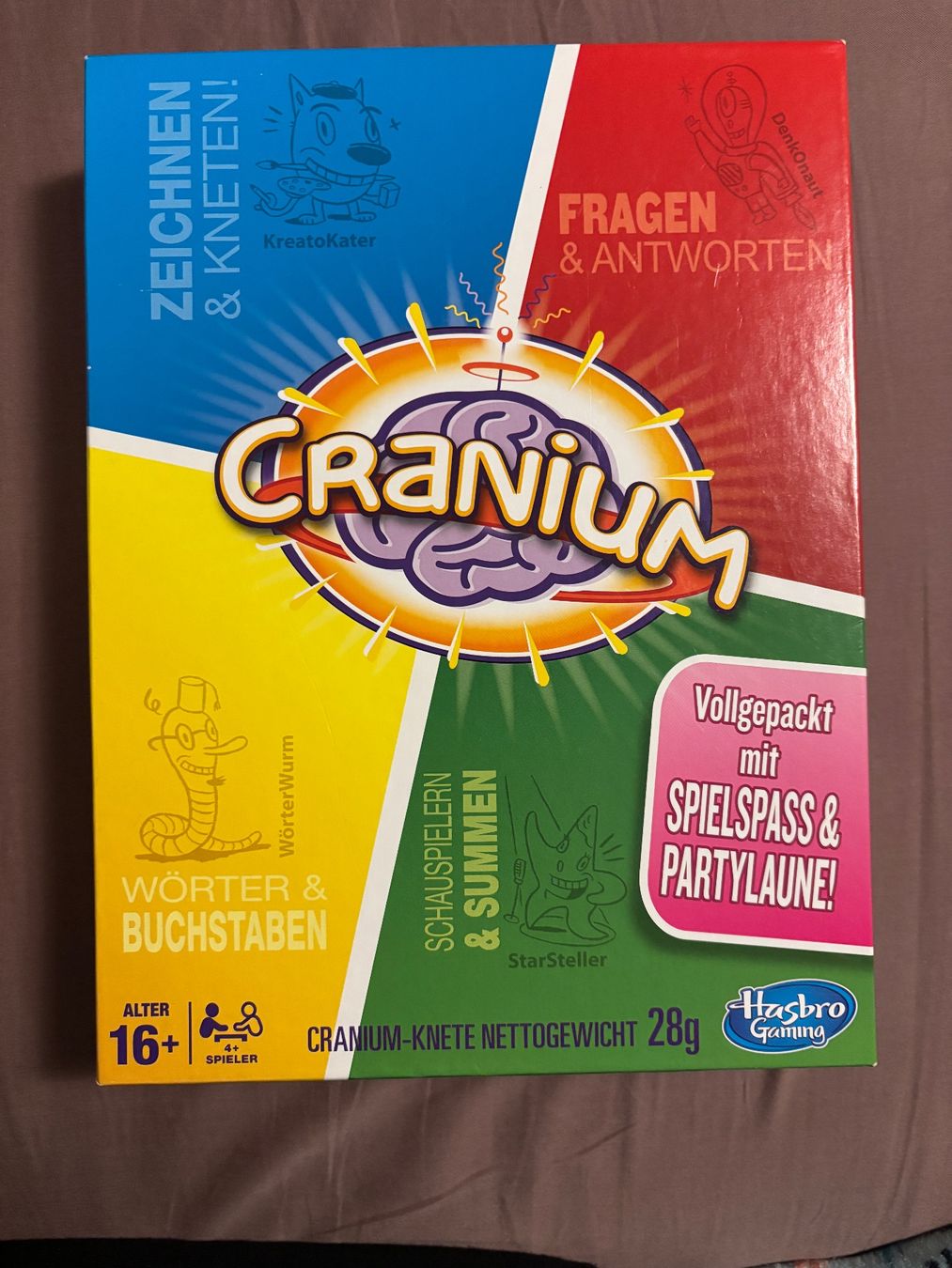 Hasbro Giochi: Gesellschaftsspiel - Cranium - komplett – Usato da Seuzach venduto da SawyerKingwood