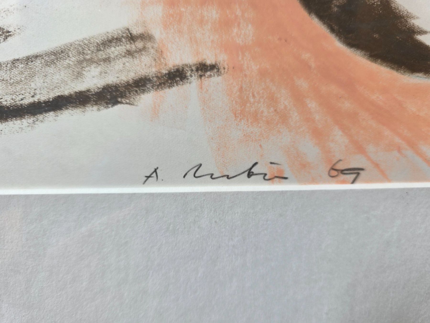 Gemälde: Fantasy Gemälde Bild sign. wohl A. Rubin 1969 – Gebraucht aus Walterswil BE von Lonitti 3