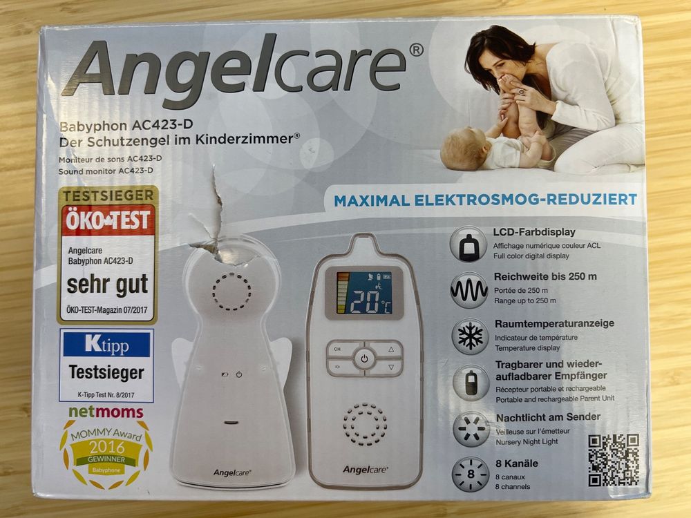 Angelcare - Babyphone AC423-D, 250 m