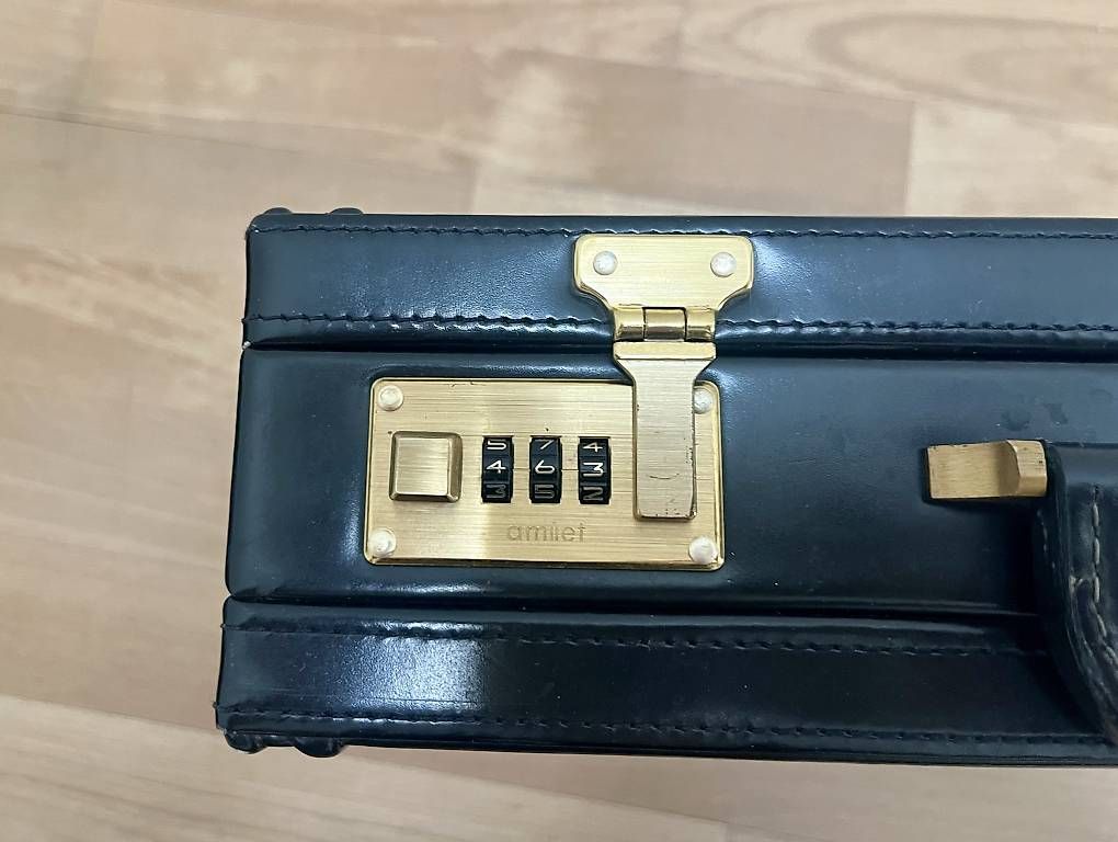 Valigie & Borse: Leder Aktenkoffer schwarz – Usato da Zürich venduto da chiffchaff 3