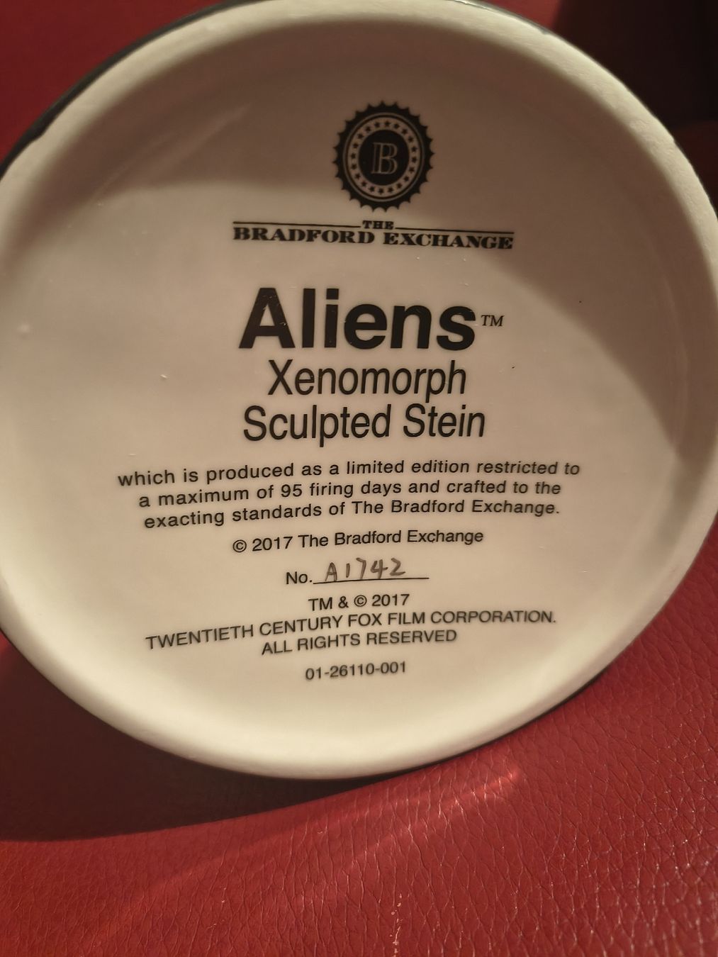 Bicchieri: Bierkrug Aliens Xenomorph NEU – Nuovo (secondo la descrizione) da Erlinsbach venduto da Felix_L. 6