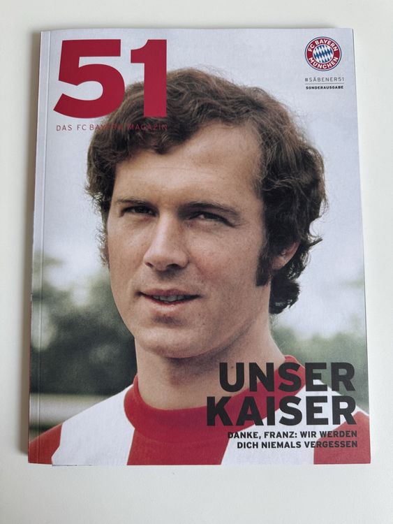 FC Bayern - Säbener 51 - Unser Kaiser - Édition Spéciale Beckenbauer - Complet