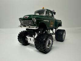 1965 Chevrolet Stepside 3100 Pickup, grün, 1:24, SUNNY SIDE