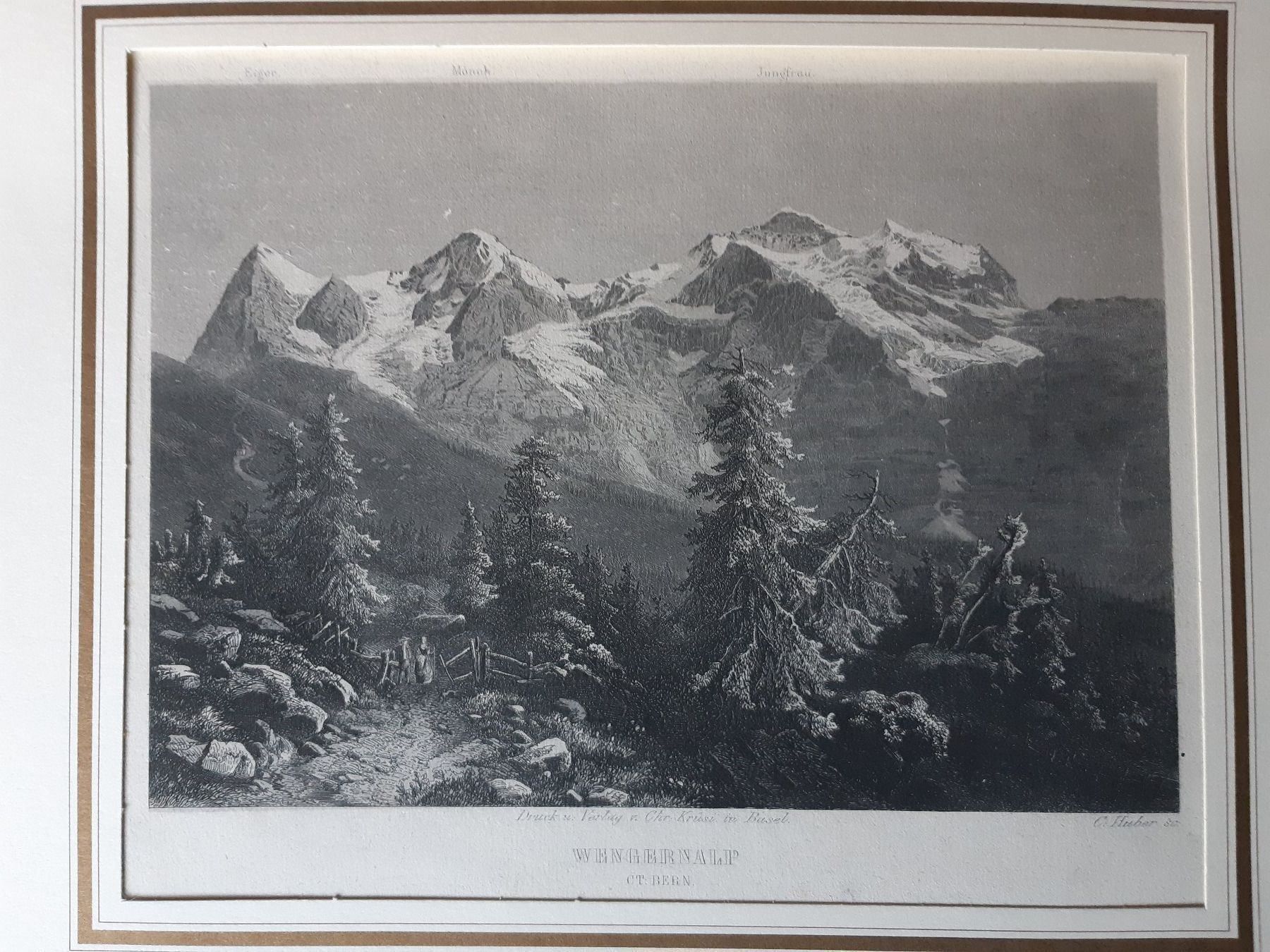 Grafica & Litografie: Lot 1 Litho 5 Stück alt – Usato da Grindelwald venduto da carro5 6