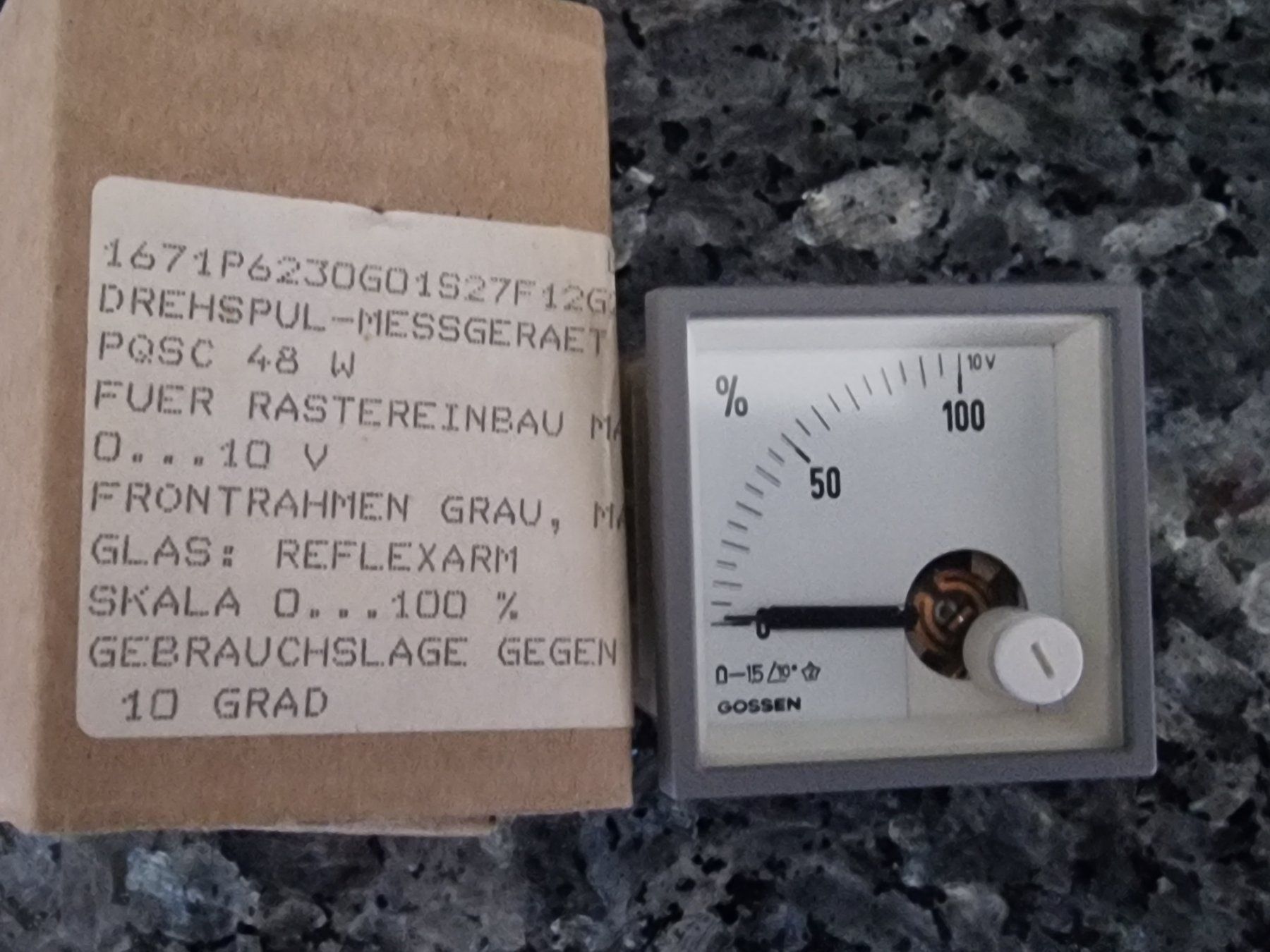 Messen: Analoges Ampere meter 400/5mA – Neu und originalverpackt aus Uerkheim von Justi.y