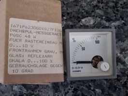 Analoges Ampere meter 400/5mA