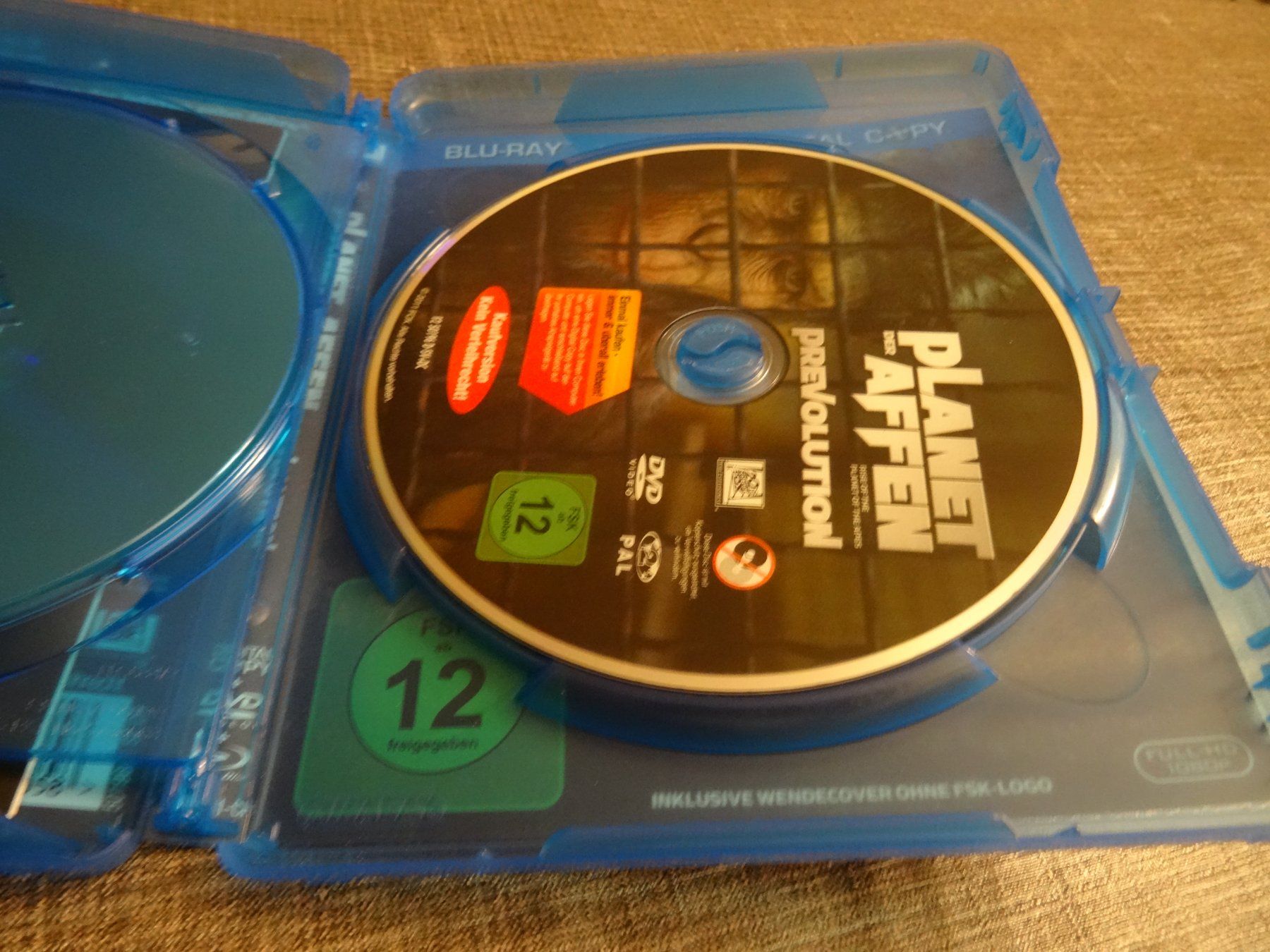 Alle DVDs: Planet der Affen: Prevolition Blu-ray Spezialversion – Gebraucht aus Olten von Disc-Verkauf 3