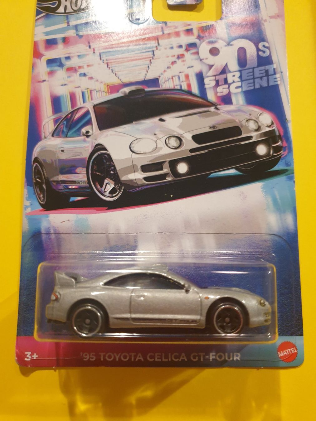Hot Wheels Modellini d'auto: Hot Wheels '95 TOYOTA CELICA GT-FOUR – Nuovo e nell'imballaggio originale da Oftringen venduto da Rotor 1