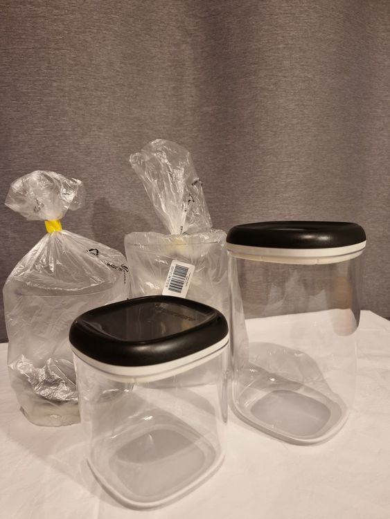 TUPPERWARE Frischhaltedose Clarissa XXL 3 L Rosa 4 L Hellblau SPÜLTUCH