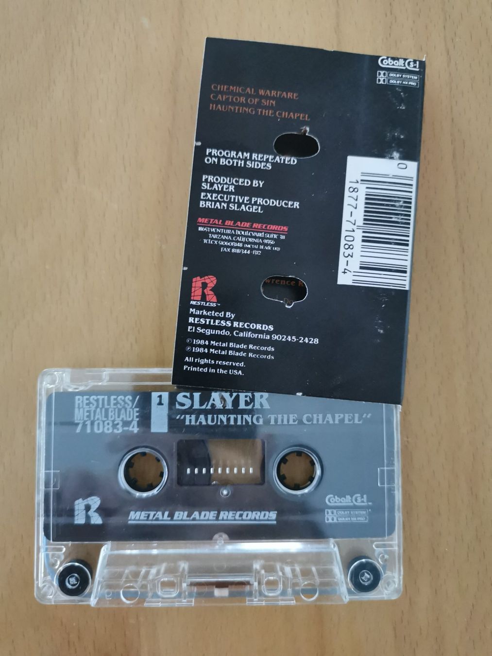 Musicassette: Slayer - Haunting the Chapel - Kassette – Usato da St.Gallen venduto da Tamal0204 1