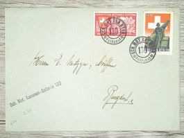 TR78 Enveloppe + Timbre Suisse 1939/40 Feldpost