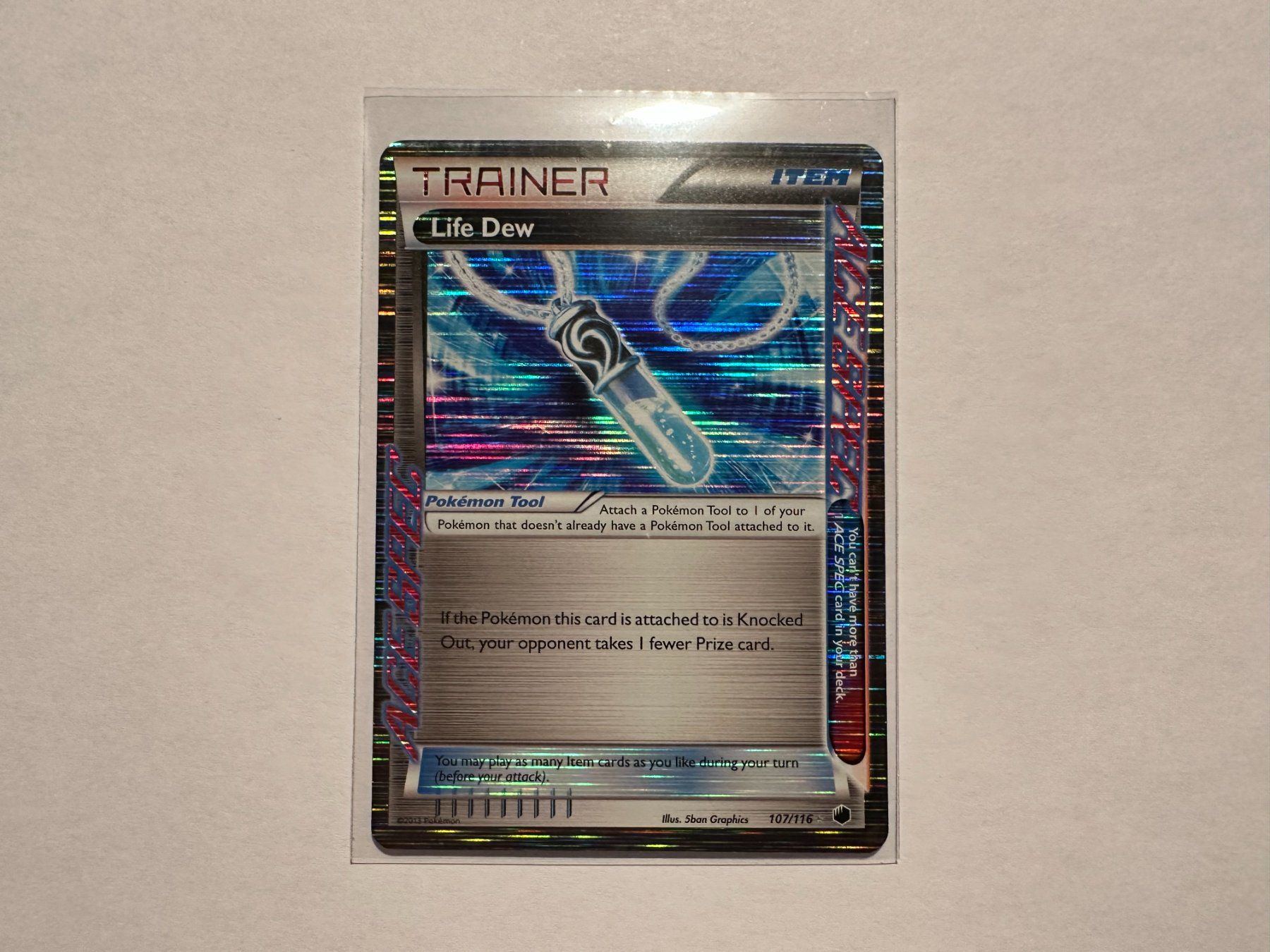 Pokémon Sammelbilder & Trading cards: Life Dew holo Plasma Freeze EN – Gebraucht aus Hagendorn von Pokecollectorch