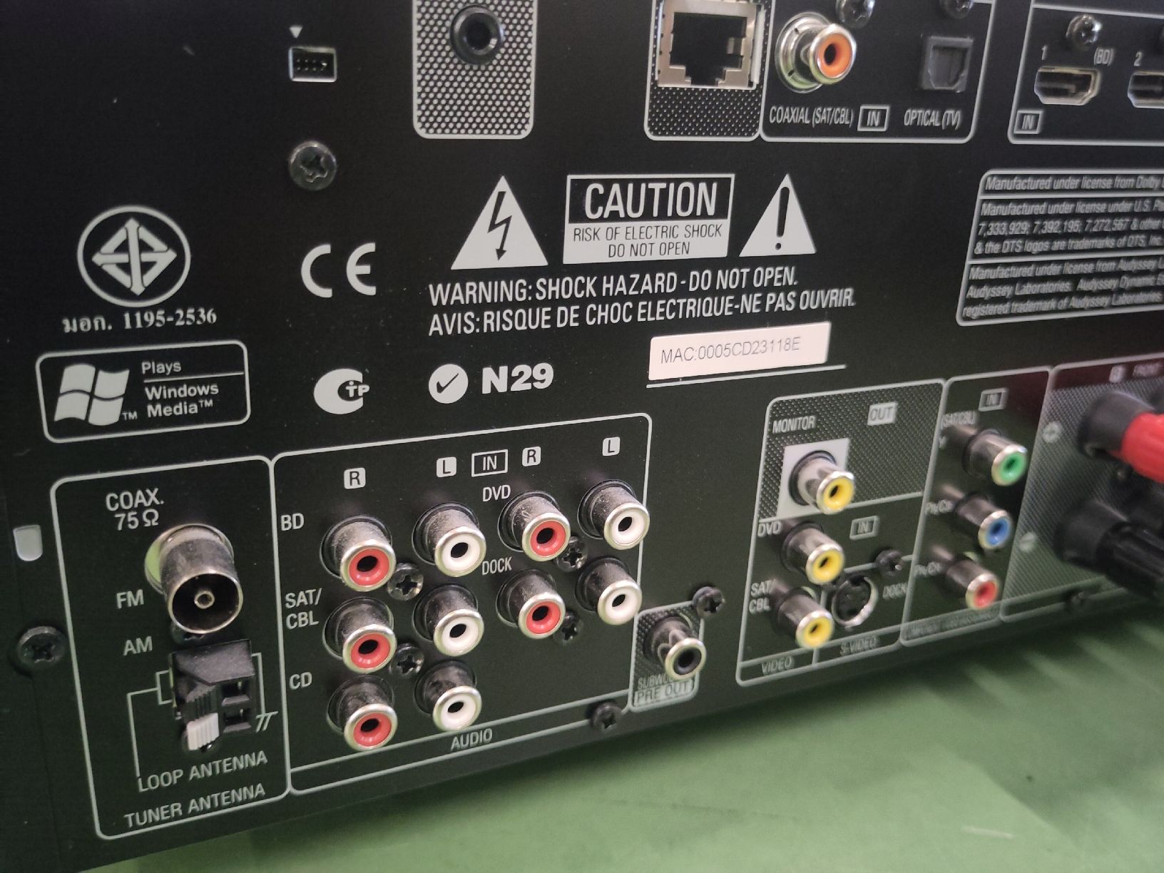 Denon Ricevitori: Denon AVR-1912 Receiver – Usato da Pratteln venduto da Cartonsducoeur_bl 7